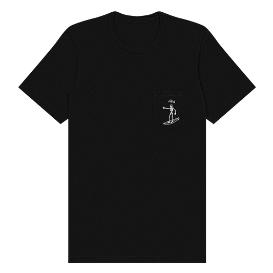Dying Surfer Pocket Tee