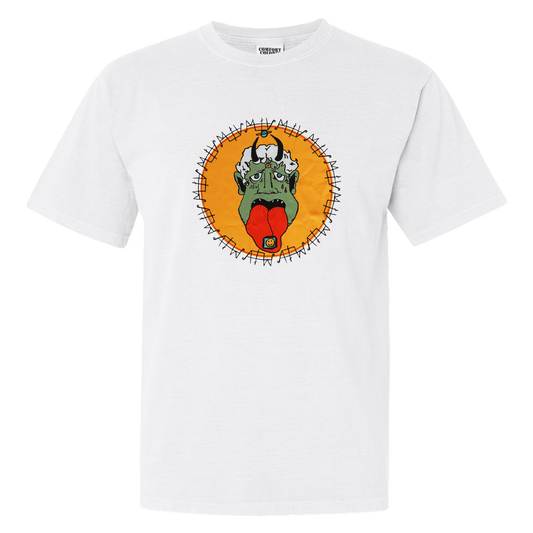 White Saturn Tee