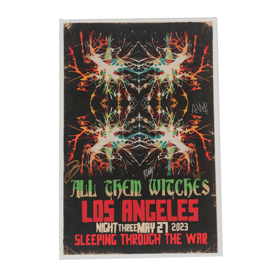 Autographed - May 27th Los Angeles Poster