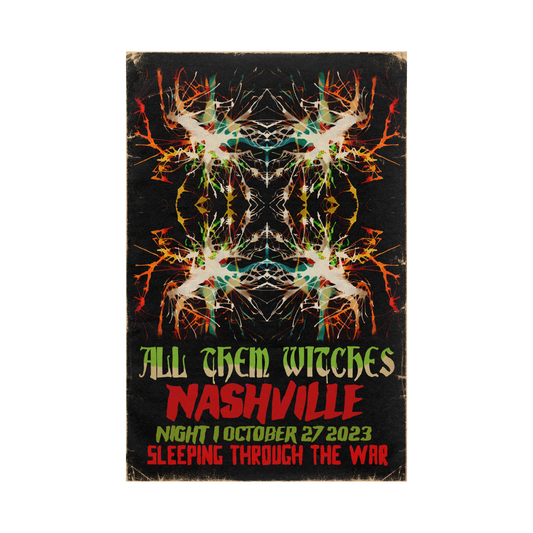 Poster - Ryman - October 27th - Sleeping Through The War
